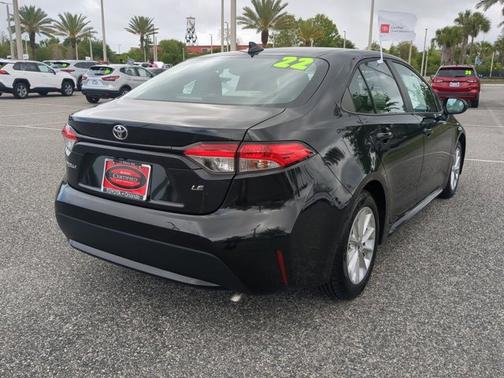 Black Sand Pearl 2022 Toyota Corolla LE
