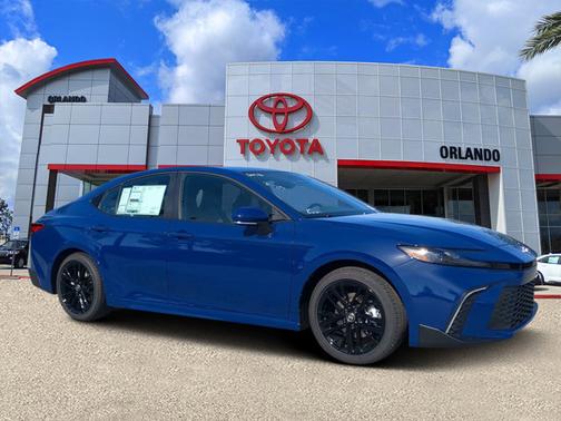 Blue 2026 Toyota Camry SE