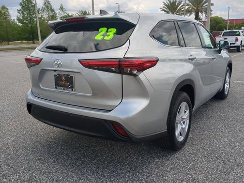 Celestial Silver Metallic 2023 Toyota Highlander LE