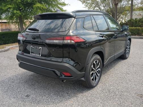Jet Black 2026 Toyota Corolla Cross Hybrid SE