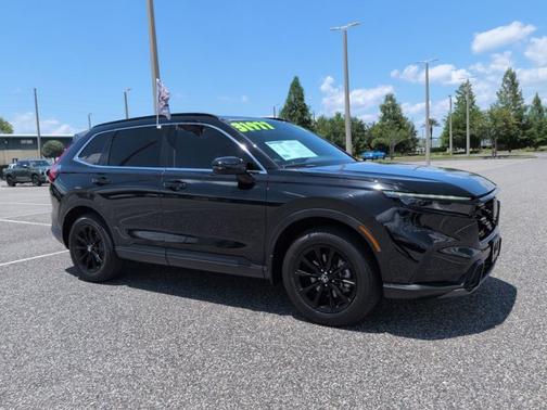 Crystal Black Pearl 2025 Honda CR-V Hybrid Sport