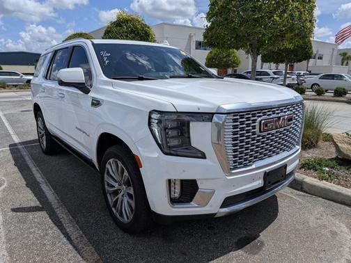 Summit White 2021 GMC Yukon Denali