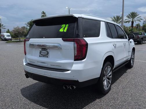 Summit White 2021 GMC Yukon Denali