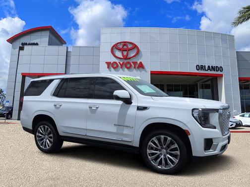Summit White 2021 GMC Yukon Denali