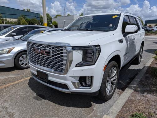 Summit White 2021 GMC Yukon Denali