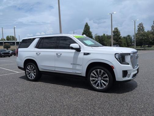 Summit White 2021 GMC Yukon Denali