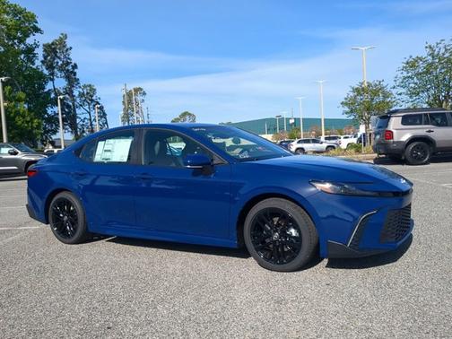 Blue 2026 Toyota Camry SE
