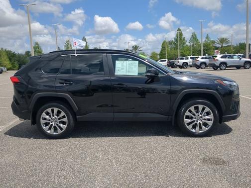 Midnight Black Metallic 2025 Toyota RAV4 XLE Premium