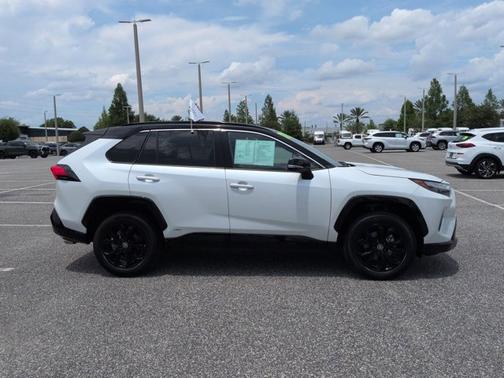 Midnight Black Metallic 2023 Toyota RAV4 Hybrid XSE