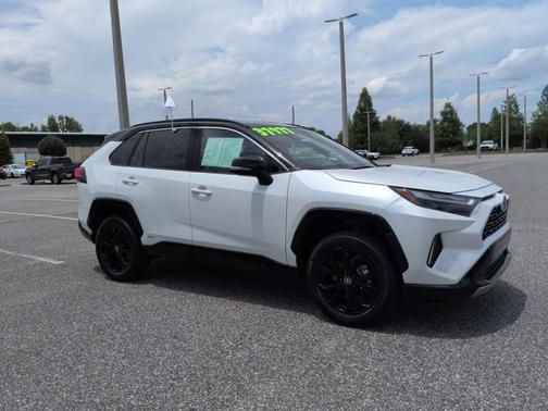 Midnight Black Metallic 2023 Toyota RAV4 Hybrid XSE
