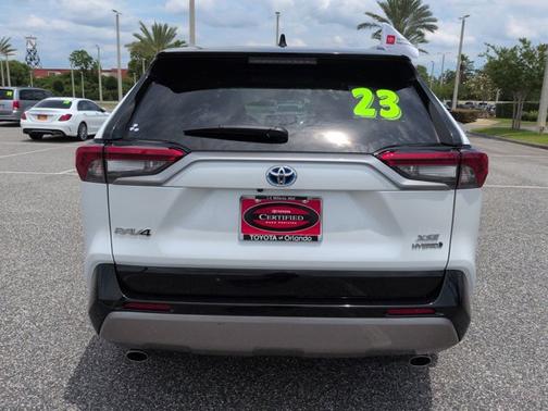 Midnight Black Metallic 2023 Toyota RAV4 Hybrid XSE
