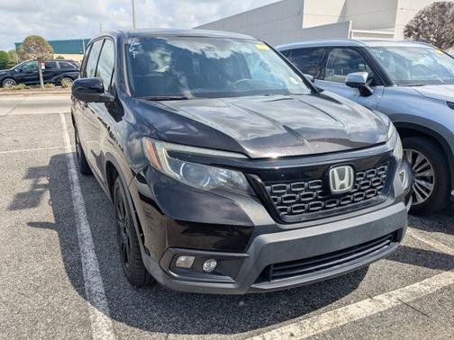 Black 2019 Honda Passport Sport