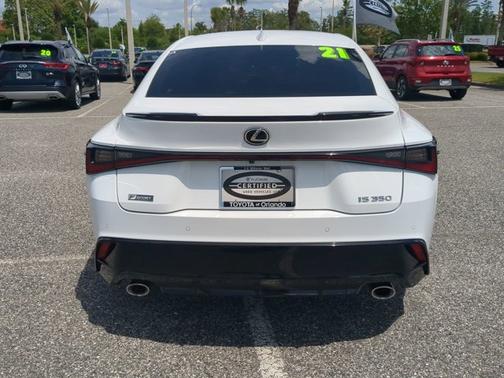 Ultra White 2021 Lexus IS 350 F Sport