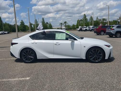 Ultra White 2021 Lexus IS 350 F Sport