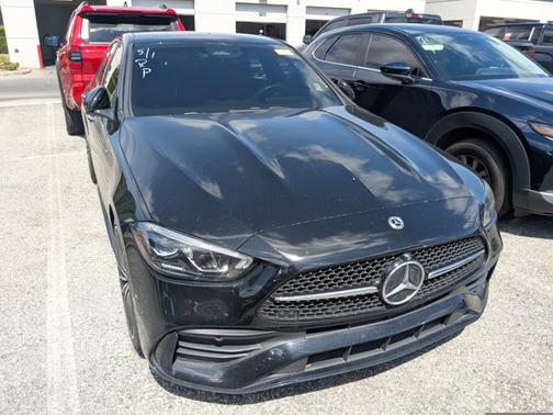 Obsidian Black Metallic 2023 Mercedes-Benz C-Class C300 4MATIC