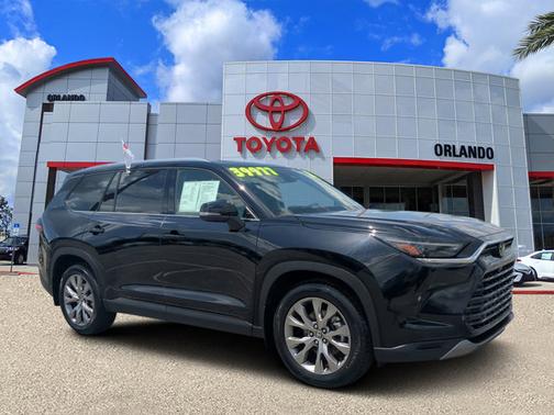 Midnight Black Metallic 2024 Toyota Grand Highlander Limited