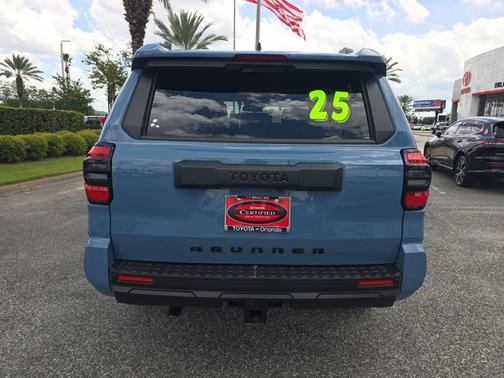 Blue 2025 Toyota 4Runner SR5