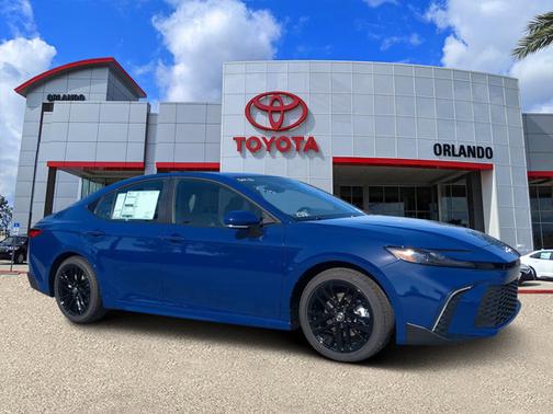 Blue 2026 Toyota Camry SE