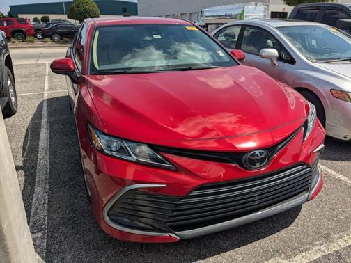 Red 2023 Toyota Camry LE