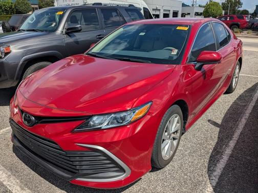 Red 2023 Toyota Camry LE
