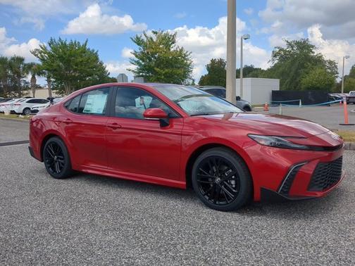 Red 2026 Toyota Camry SE