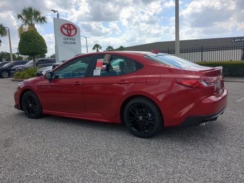 Red 2026 Toyota Camry SE