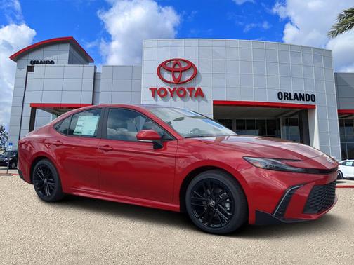 Red 2026 Toyota Camry SE