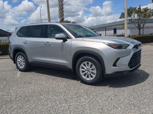 Silver 2026 Toyota Grand Highlander Hybrid XLE