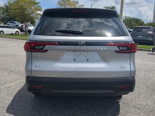 Silver 2026 Toyota Grand Highlander Hybrid XLE