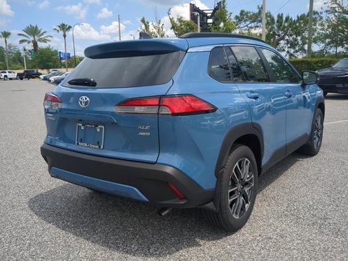 Blue 2026 Toyota Corolla Cross XLE