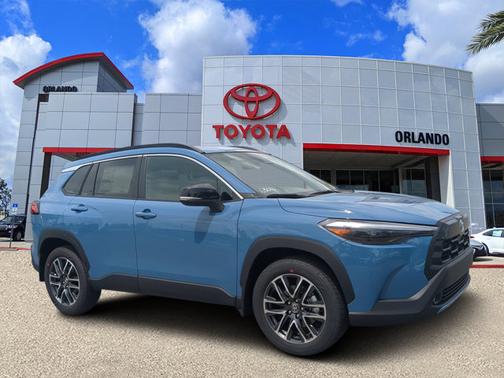 Blue 2026 Toyota Corolla Cross XLE