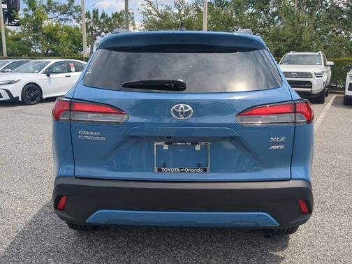 Blue 2026 Toyota Corolla Cross XLE