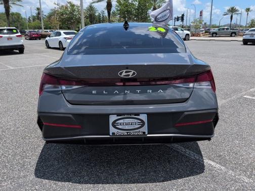 Ecotronic Gray 2024 Hyundai ELANTRA SEL