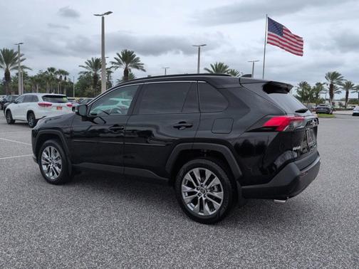 Midnight Black Metallic 2021 Toyota RAV4 XLE Premium