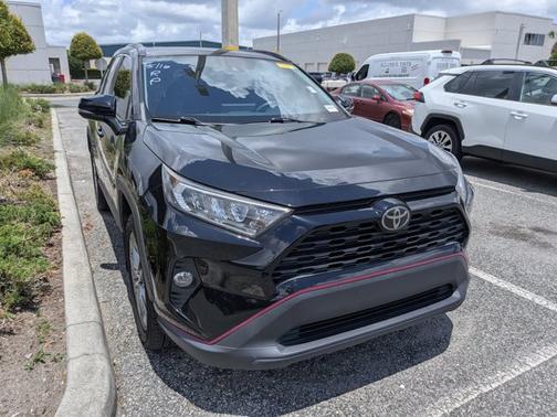 Midnight Black Metallic 2021 Toyota RAV4 XLE Premium