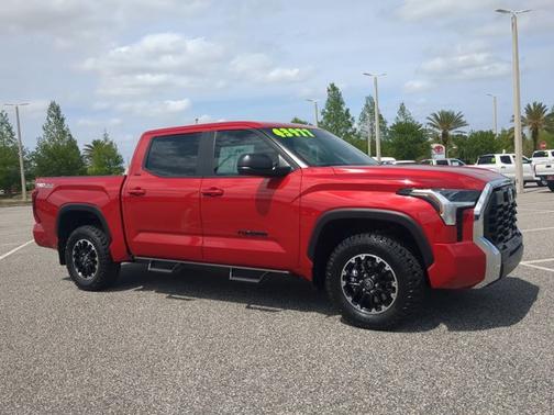 Supersonic Red 2025 Toyota Tundra SR5