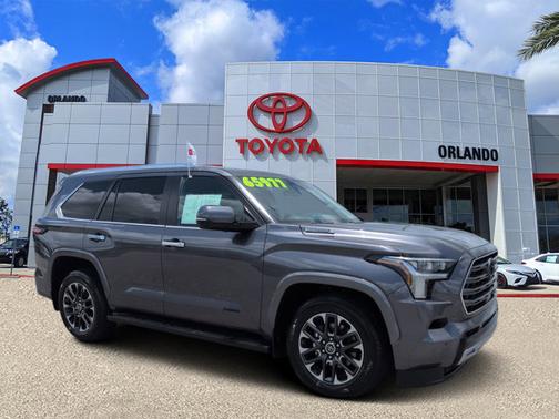 Magnetic Gray Metallic 2024 Toyota Sequoia Limited