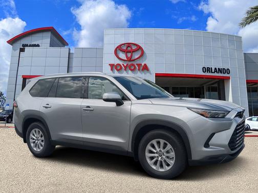 Silver 2026 Toyota Grand Highlander Hybrid XLE