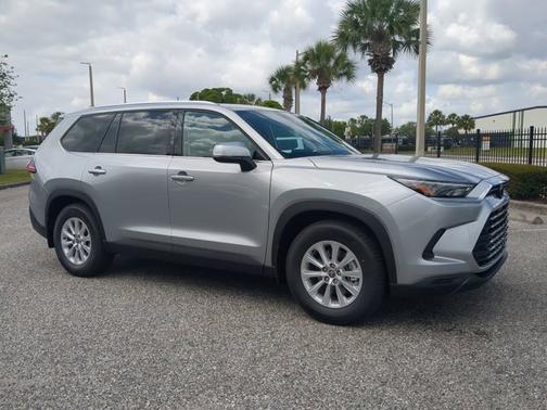 Silver 2026 Toyota Grand Highlander Hybrid XLE