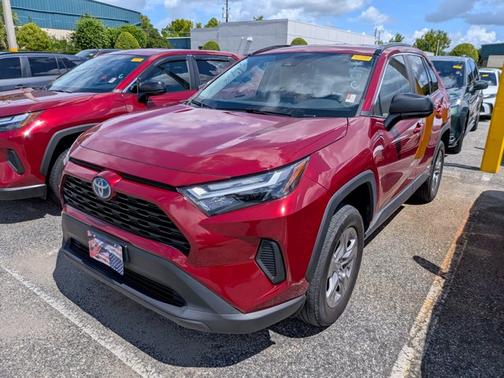 Pearl 2024 Toyota RAV4 Hybrid LE