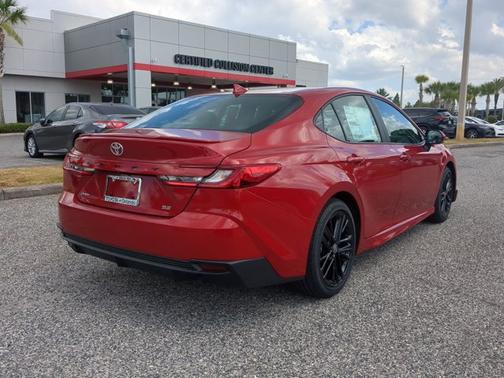 Red 2026 Toyota Camry SE