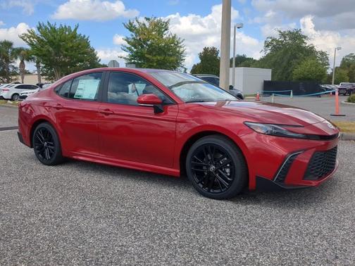 Red 2026 Toyota Camry SE