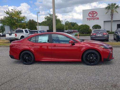 Red 2026 Toyota Camry SE