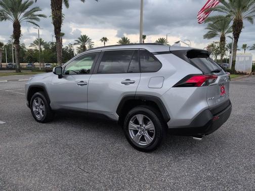 Silver Sky Metallic 2024 Toyota RAV4 Hybrid XLE