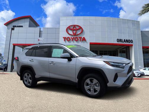 Silver Sky Metallic 2024 Toyota RAV4 Hybrid XLE