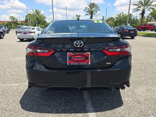 Midnight Black Metallic 2023 Toyota Camry SE