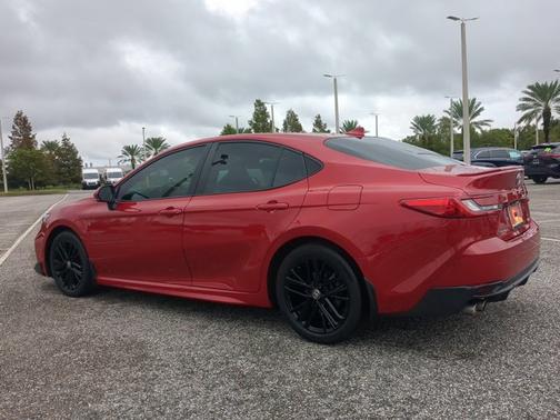 Red 2025 Toyota Camry SE