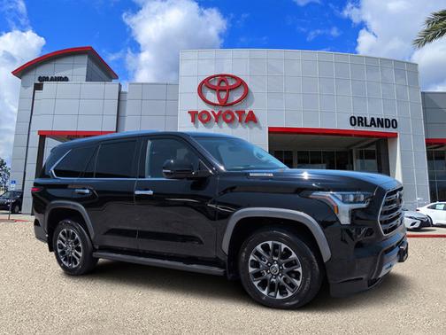 Midnight Black Metallic 2024 Toyota Sequoia Limited