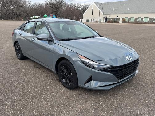 Grey 2022 Hyundai ELANTRA HEV Blue