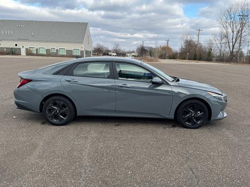 Grey 2022 Hyundai ELANTRA HEV Blue